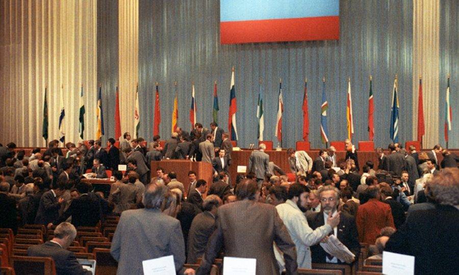 Конституционное совещание в Кремле о принятии новой Конституции Российской Федерации