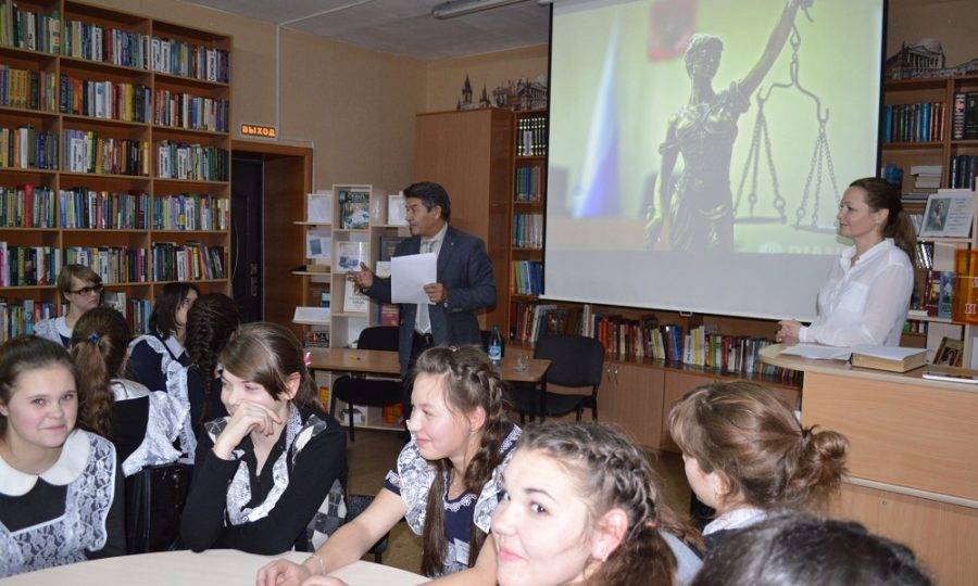 Проведение викторины на тему «Конституция Российской Федерации и основы избирательного права» среди старшеклассников общеобразовательных школ
