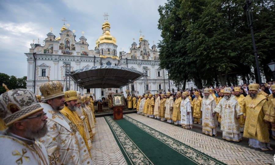 День крещения Руси, Киев