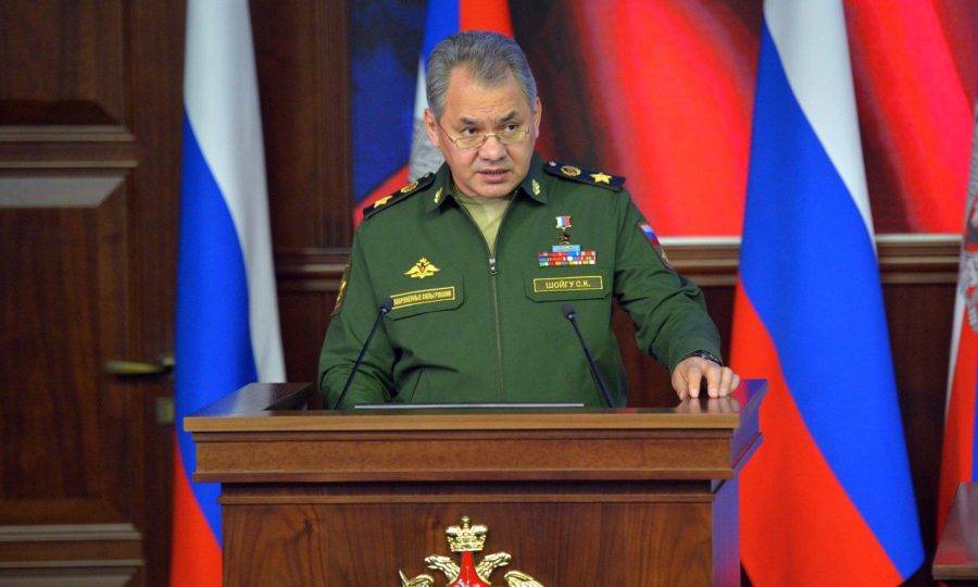 Министр обороны Российской Федерации- Шойгу Сергей Кужугетович