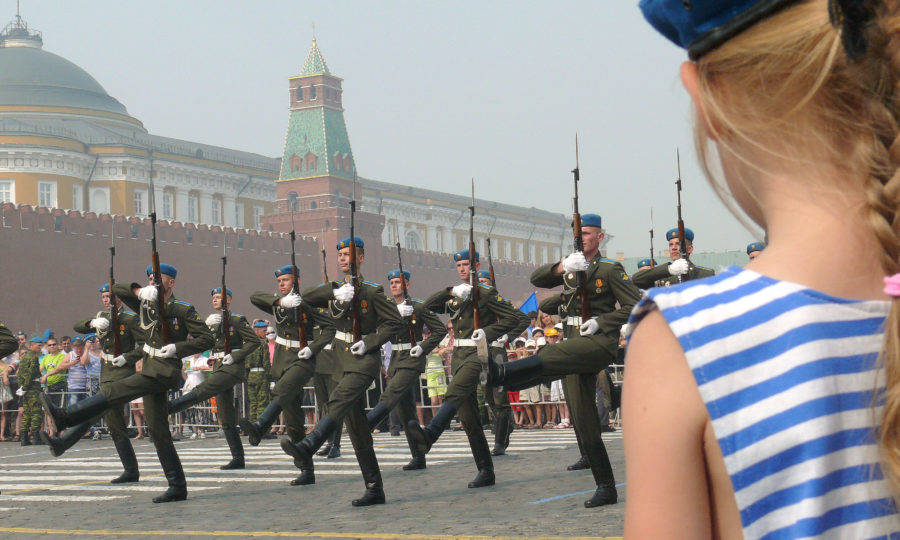 День ВДВ (День Воздушно-десантных войск), Москва