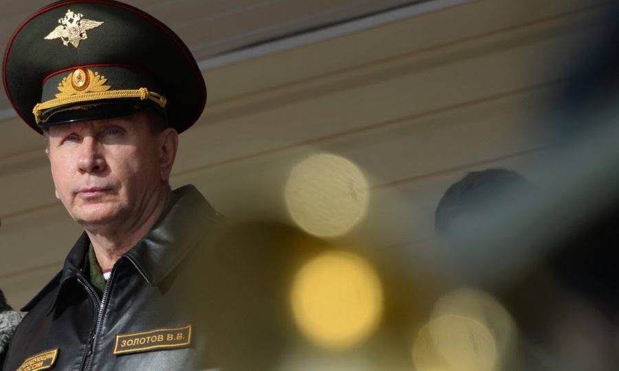 Главнокомандующий внутренними войсками МВД России Виктор Золотов
