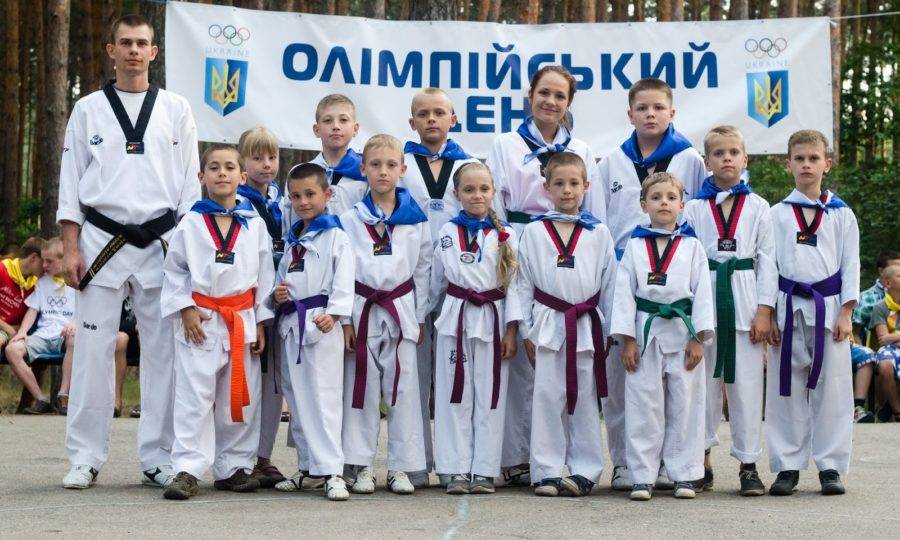 Международный Олимпийский день, Украина
