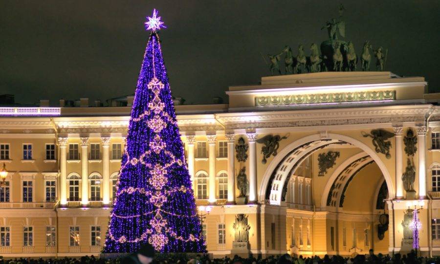 Новый Год в Санкт- Петербурге.
