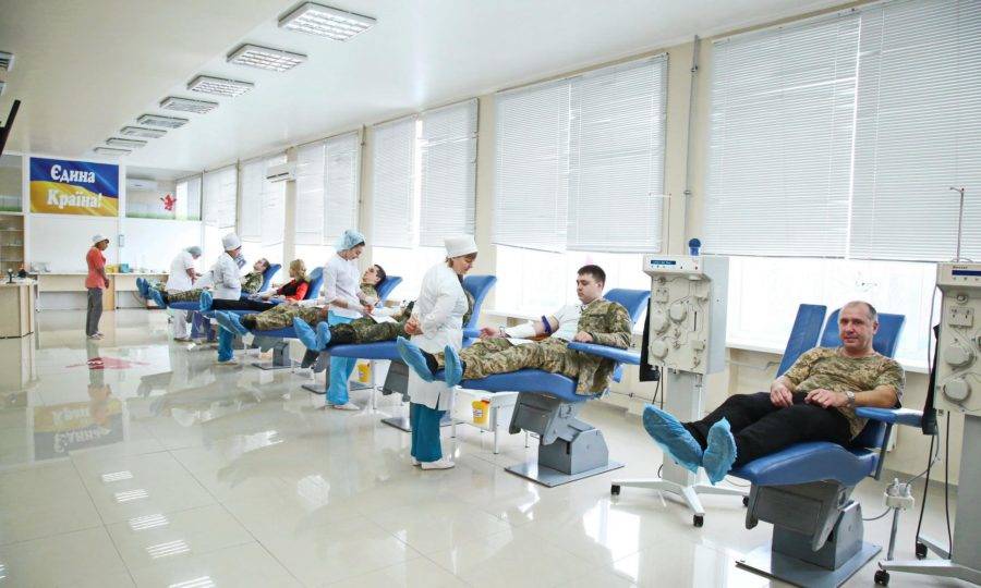 Всемирный день донора крови, Украина