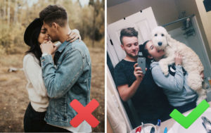 9 признаков, которые выдают несчастливые пары на фотографиях