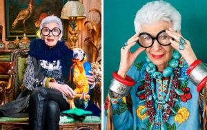 100-летняя модница: 15 лучших образов Айрис Апфель
