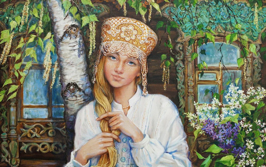 девушки на руси