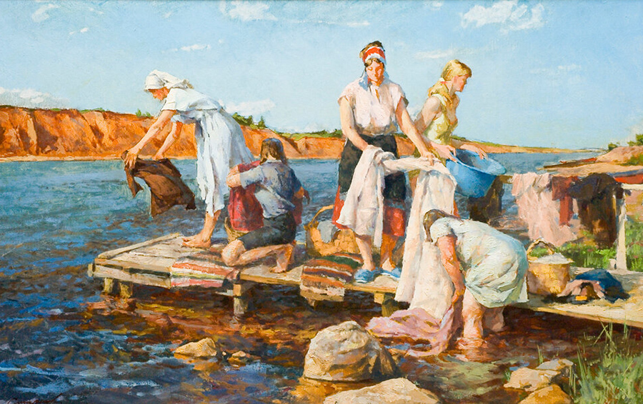 стирка на Руси