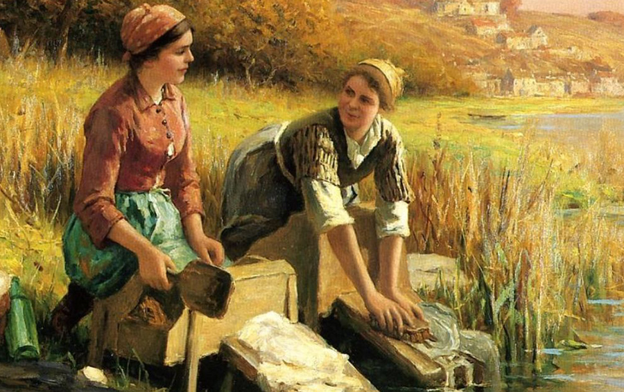 стирка на Руси