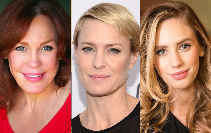 Фото: DR Гейл Гастон, Робин Райт и Дилан Пенн