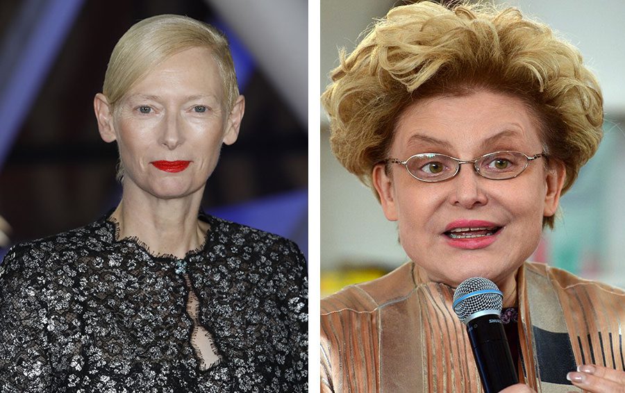 Фото: DR Тильда Суинтон и Елена Малышева