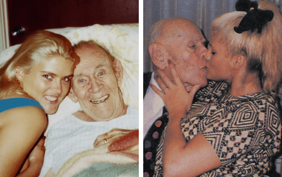 Фото: DR Анна Николь Смит стала женой 90-летнего нефтяного магната