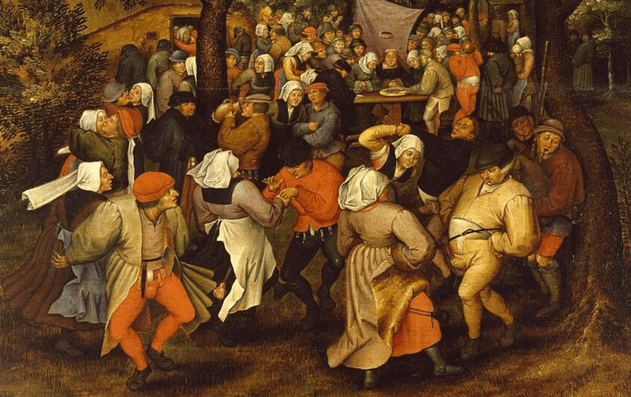 Фото: Peasant Wedding Dance Танцевальная чума