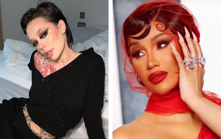 Фото: соцсети Инстасамка и Cardi B Инстасамка — Cardi B