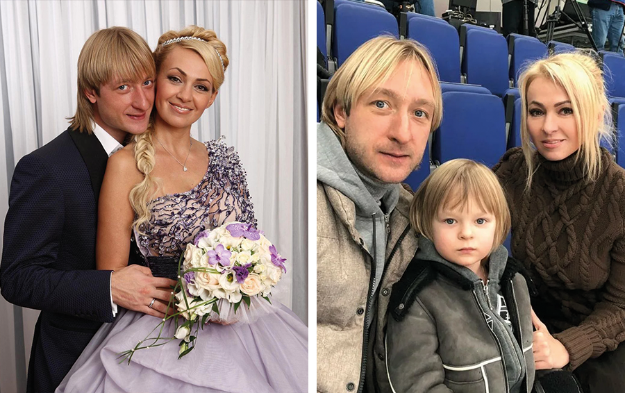 Фото: DR Яна Рудковская и Евгений Плющенко