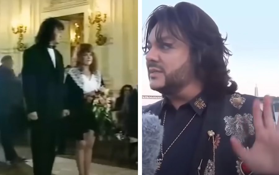 Фото: кадры из видео, Центральное Телевидение Филипп Киркоров и Алла Пугачева
