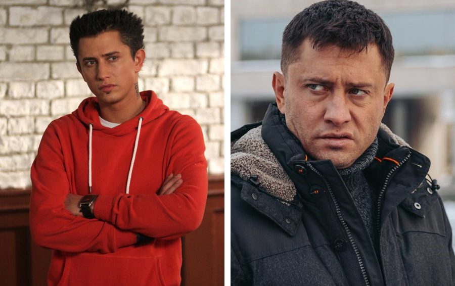 Фото: кадр из сериала "Закрытая школа", АМЕДИА, кадр из фильма "Мужское слово", К.Б.А. / Кинокомпания братьев Андреасян Павел Прилучный