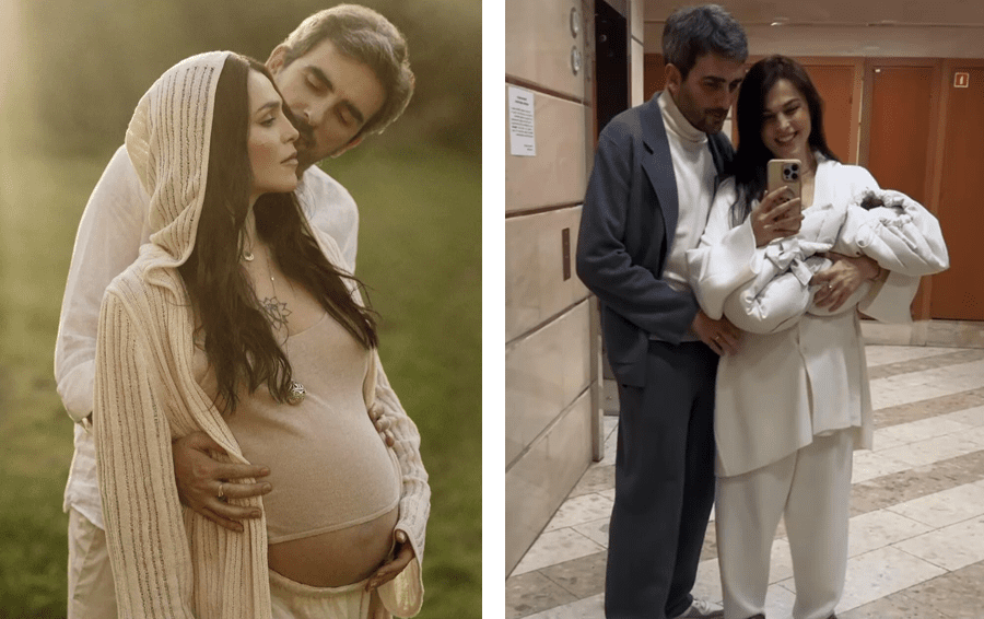 Фото: социальные сети похудели после родов