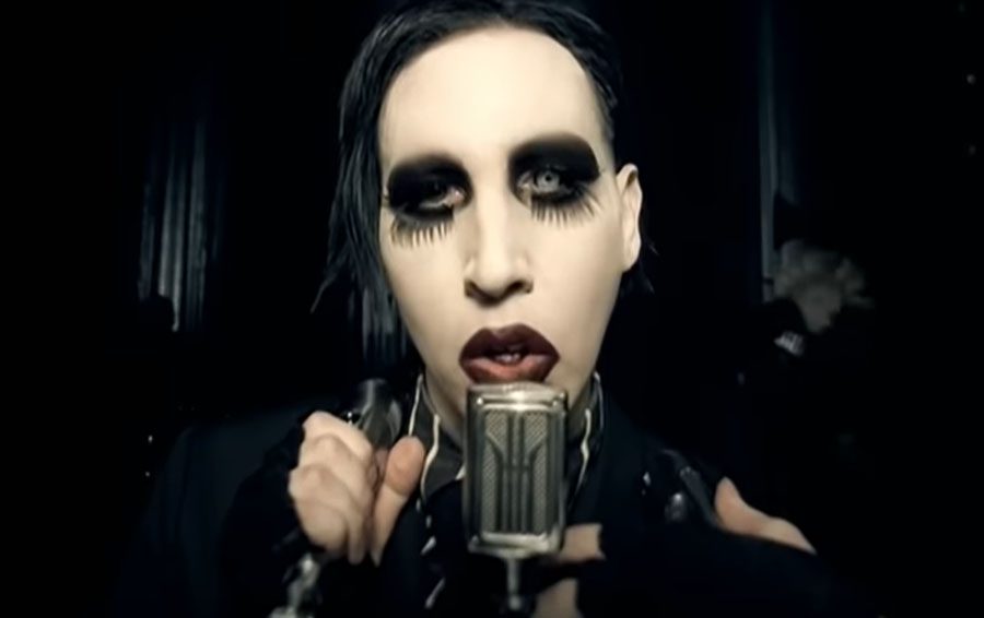 Фото: кадр из клика Marilyn Manson - mOBSCENE Мэрилин Мэнсон