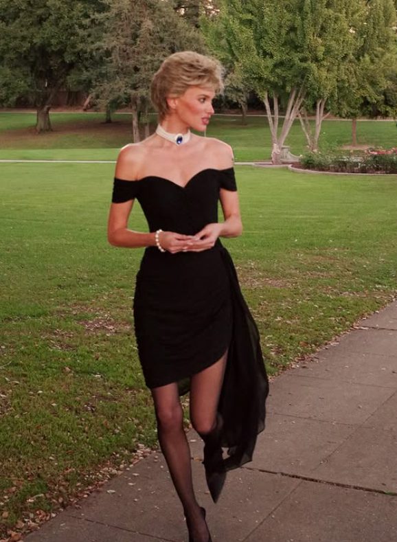 Фото: соцсети Эльза Хоск в стиле Леди Ди