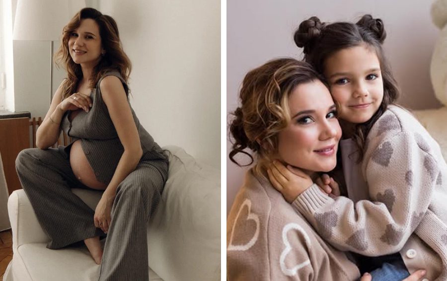 Фото: соцсети Галина Безрук родила второго ребёнка