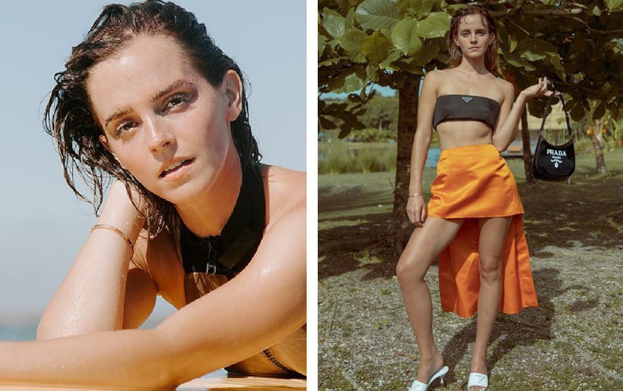 Фото: соцсети, для Prada Beauty Эмма Уотсон