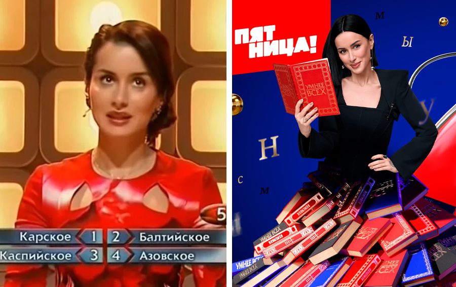Фото: Тина Канделаки в шоу "Самый умный" на СТС и шоу "Умнее всех" на телеканале "Пятница!" Тина Канделаки Умнее всех