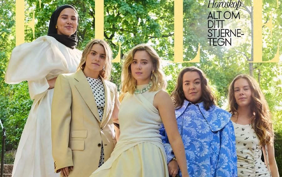 Фото: обложка журнала Elle норвежского сериала Skam