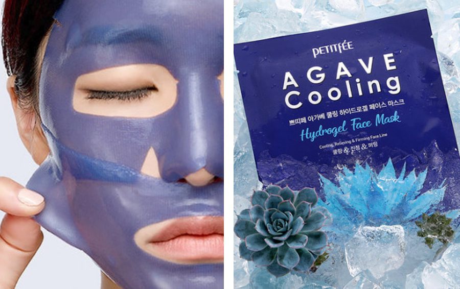 Фото: PETITFEE AGAVE COOLING HYDROGEL FACE MASK Как правильно пользоваться гидрогелевой маской
