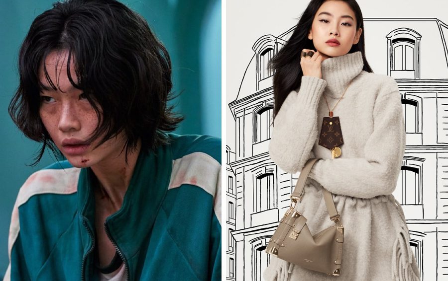 Фото: Netflix, реклама Louis Vuitton Чон Хо-ён