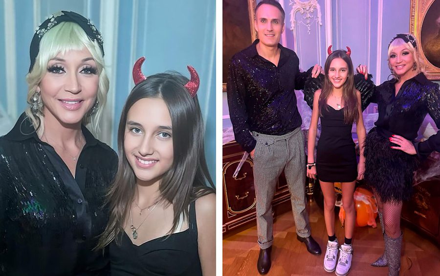 Хэллоуин в семье Кристины Орбакайте 