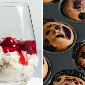 Шоколадные маффины, королевский чай ‑ что приготовить из замороженной вишни, забытой в морозилке