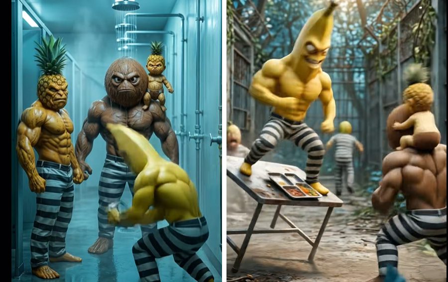 ИИ-сериалы об изменах овощей и фруктов