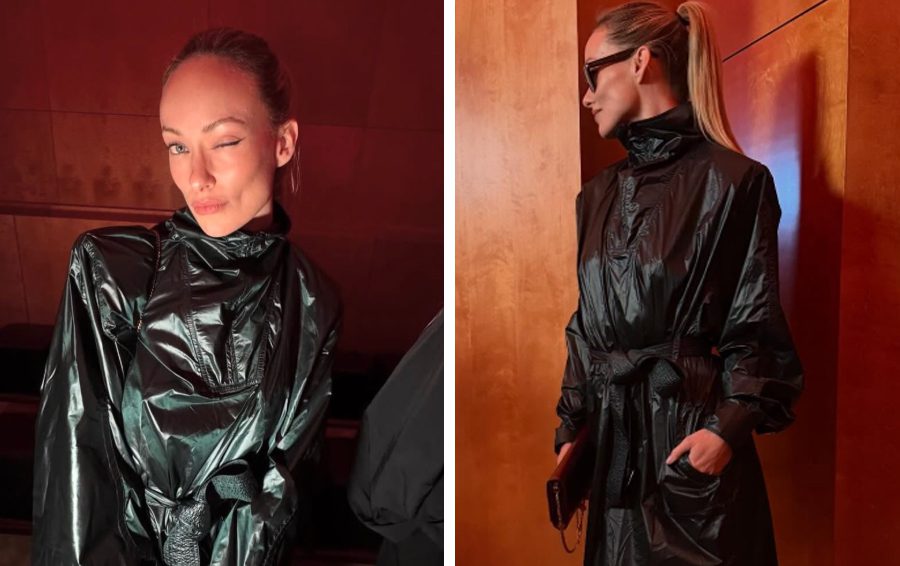 Фото: соцсети, для SAINT LAURENT Оливия Уайлд что с лицом