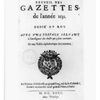 газета La Gazette